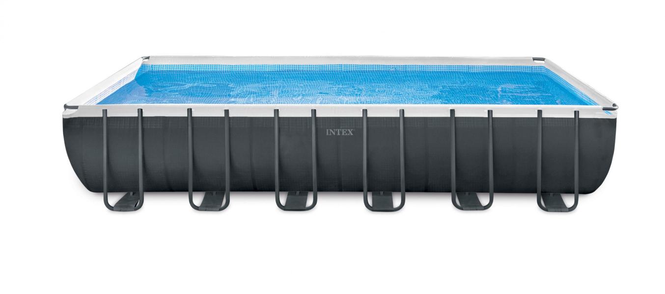Бассейн каркасный (732х366х132см)+пес насос-фильтр с хлорг, лестн., тент, подстилка  1шт/упак 26368