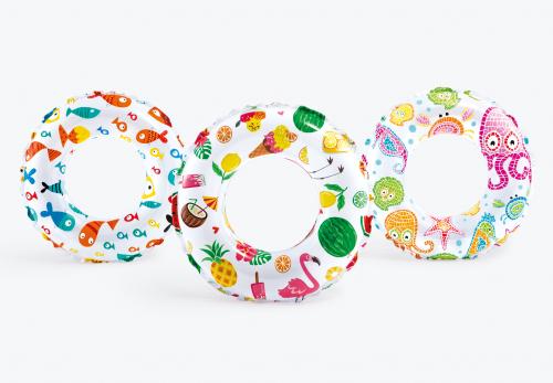 Круг разноцветный (61см) 36 шт/упак 59241 - фото 1